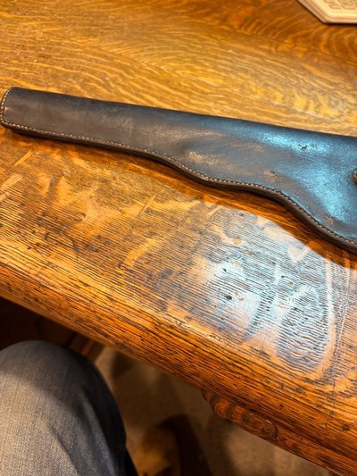 ORIGINAL CIVIL WAR HOLSTER FOR COLT 1860 ARMY - Image 6 of 6
