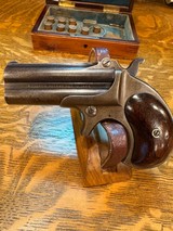 REMINGTON 1ST MODEL OVER UNDER DERINGER - Image 4 of 10