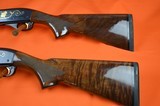 Remington 1100 28ga Sporting Matching Pair 2004 NWTF Gun of the Year - Gold Engraving with High Grade Wood NIB Condition Only 2400 Made - 3 of 19