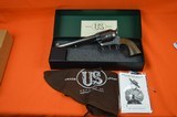 US Firearms Mfg. Co. USFA, Custer Battlefield Gun,Single Action Army, 45 Colt, US Marked with OW Ainsworth Inspection cartouche,1pc Walnut Grips - 3 of 18