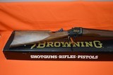 BROWNING Model 1885 Traditional Hunter 45-70 Govt 125th Anniversary Limited Production 1 of 500 - Single Shot, Falling Block Action - 3 of 20