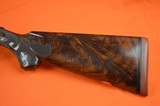 Super Rare Winchester Model 21 Grand American 470 Nitro Express Double Rifle, 4 Blade Express Sights, B-Carved Checkering,26