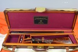 Super Rare Winchester Model 21 Grand American 470 Nitro Express Double Rifle, 4 Blade Express Sights, B-Carved Checkering,26
