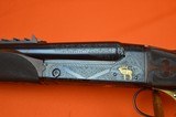 Super Rare Winchester Model 21 Grand American 470 Nitro Express Double Rifle, 4 Blade Express Sights, B-Carved Checkering,26