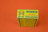 Western - Winchester Olin Super X 30-30 150gr. Silvertip Bullets Full box of 20 Rounds - 1 of 8