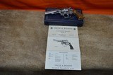 Smith & Wesson Model 63 No Dash 22LR 4" Pinned Barrel, Recessed Cylinder Like New with Original Box & Paperwork