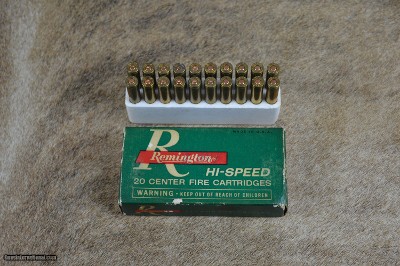 Remington Hi-Speed 222 Rem Circa 1964-1973 50gr Soft Point