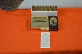 Vintage Browning 7mm Rem Mag Ammo, Gold box with Black Lettering, Full box of 20 rounds, 150gr Soft Point Spitzer