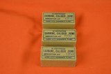 Lake City Ordnance Plant 30 Carbine Ammo, Trapezoid Shaped Unopened boxes 50 rounds/box, Lot# 12757, Price is PER BOX, Several boxes available