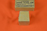 Lake City Ordnance Plant 30 Carbine Ammo, Trapezoid Shaped Unopened boxes 50 rounds/box, Lot# 12757, Price is PER BOX, Several boxes available - 2 of 6