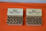 Vintage Remington M41 Military 38 Special Ball Ammo FMJ Lot# RA 146 Full boxes of 50 rounds each