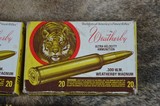 Weatherby 300 Weatherby Magnum Ammo - 3 Vintage Weatherby Tiger Boxes - 7 of 12