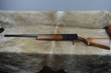 Exceptional Belgian Browning LT-12 Mfg. 1961 100% original, Round Knob Blonde Wood, Early Satin Blue Almost New Condition