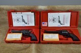 Ruger New Model Blackhawk 50th Anniversary Set 357 Magnum & 44 Magnum Matching Serial Numbers- Presentation Case , NEW IN BOX Condition - 2 of 19