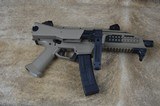 CZ Scorpion Evo 3 S1 9mm with Folding Pistol Brace - Flat Dark Earth - 7 3/4