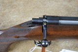 Cooper Model 21 223 Rem Very Early Model Serial # A34 Sporter style stock with shadow line cheek piece, pointed fleur de lis checkering, 24