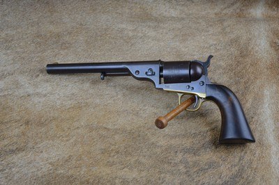 Colt 1871-72 Open Top 44 Henry, Early Model with New York Address, Matching Serial #'s, Brass Frame, with Colt Factory Letter