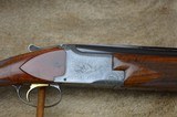American Iconic Artist-Engraver Winston Churchill's Browning Superposed Pigeon Grade 12ga w/ Signed Letter, Funken Engraved & Double Signed - 9 of 19