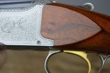 American Iconic Artist-Engraver Winston Churchill's Browning Superposed Pigeon Grade 12ga w/ Signed Letter, Funken Engraved & Double Signed - 14 of 19