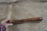 Remington 1100 or 870 Buttstock, Beautiful Walnut with excellent figure, 70's era with Fleur De Lis checkering, Original LOP to Remington Buttplate - 2 of 9