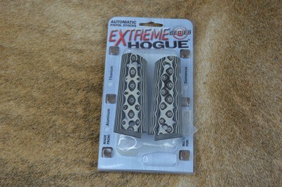 Hogue G10 G-Macus Black & Gray for Colt Govt Model 1911 Full Size or Clones - New Old Stock