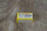 Vintage Winchester Western 25-20 WCF Ammo 86gr bullets, full box of 50 rounds - Image 4 of 9