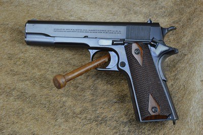 Colt 1911 45 ACP Commercial Pre-War Mfg.1922 with Colt Letter - 100% Original - Excellent Condition - Image 1 of 20