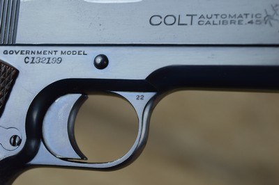 Colt 1911 45 ACP Commercial Pre-War Mfg.1922 with Colt Letter - 100% Original - Excellent Condition - Image 11 of 20