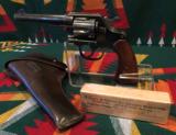 Colt New Service 1909 U.S. Army ~ 45 Colt ~ Original Ammo and Holster - 1 of 19