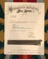 Winchester 1873 in 38-40 ~ mfg. 1885 ~ Original Cleaning Rod ~ Cody Letter - 2 of 20