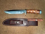 Randall Made Knife - Model 5 - 6 Inch Blade - Thuya Burl Handle - 1 of 6