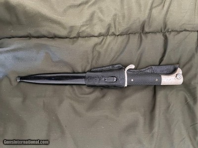 EICKHORN Dress Bayonet with Remembrance Etching