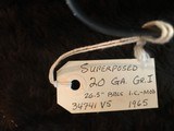 Browning Superposed Lightning Grade 1 1965 20 Gauge - 10 of 15