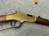 Henry H004M 22 magnum lever action, brass receiver finish - 12 of 15