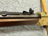 Henry H004M 22 magnum lever action, brass receiver finish - 11 of 15