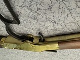 Henry H004M 22 magnum lever action, brass receiver finish - 4 of 15