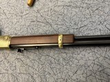 Henry H004M 22 magnum lever action, brass receiver finish - 13 of 15
