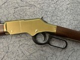 Henry H004M 22 magnum lever action, brass receiver finish - 3 of 15