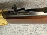 Henry H004M 22 magnum lever action, brass receiver finish - 10 of 15