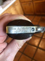 Cased Colt 1849 Pocket Pistol .31 Cal Excellent Condition Civil War Presentation Inscribed - 8 of 15