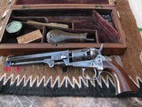 Cased Colt 1849 Pocket Pistol .31 Cal Excellent Condition Civil War Presentation Inscribed - 2 of 15