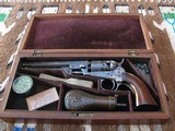Cased Colt 1849 Pocket Pistol .31 Cal Excellent Condition Civil War Presentation Inscribed - 3 of 15