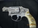 Engraved Smith and Wesson Model 640 - 1 of 14