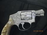 Engraved Smith and Wesson Model 640 - 2 of 14