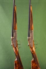Pair of William Evans Pall Mall Side by side 28 bore shotgun - 2 of 10