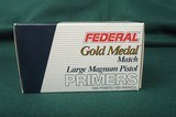Federal Gold Medal Match Large Magnum Pistol Primers - 3 of 3