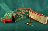 Vintage Remington "Kleanbore" 22 savage ammunition, 70gr soft point - 2 of 5