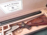 W&C. ScottDouble Rifle in 30-06 Caliber. Like New Original Condition, Cased in Trunk case, with Provenance - 17 of 20