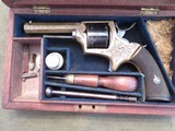 W&C. Scott Antique Revolver (Cased ,in Fine Original Condition.) - 3 of 16
