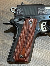 New in Box Rare Colt Custom Shop Premier Edition 1911 Blued Factory Engraved with Gold Inlays Lew Horton 1of 750 Complete Paperwork 2 Mags Box Shipper - 10 of 15